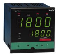 1800V - Regolatore per valvole motorizzate, 1/4 DIN