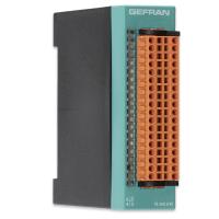 R-MIXR - Modulo I/O analogico digitale - 8DI+8DO+4OR+4AI+2AO+2CT