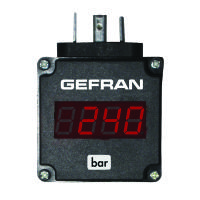 TDP-1001 - Display a innesto per trasmettitori di pressione - Plug-in locale - Display con soglie di allarme