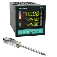 M0 - Riempimento a Mercurio - Set controllo pressione (1/4 DIN)
