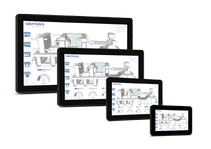 G-Mation V44 - G-Mation V44 Panel PC multitouch montaggio tubo/braccio