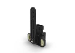 GR3P - Sensore angolare singolo giro a effetto hall con albero e connettore AMP Superseal 3P