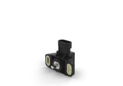 GR3P - Sensore angolare singolo giro a effetto hall con albero e connettore AMP Superseal 3P